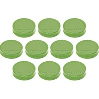 Magnetoplan Ergo-Magnete, medium, Maigrün, Pack a 10 Stück Magnetoplan Ergo-Magnete, medium, Maigrün, Pack a 10 Stück von Soennecken