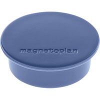 Magnetoplan Magnet Discofix Color, 10 Stück, Haftkraft ca. 2,2 kg, dunkelblau von Soennecken