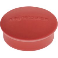 Magnetoplan Magnet Discofix Mini, 10 Stück, rot von Soennecken