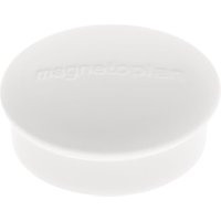 Magnetoplan Magnet Discofix Mini, 10 Stück, weiß von Soennecken