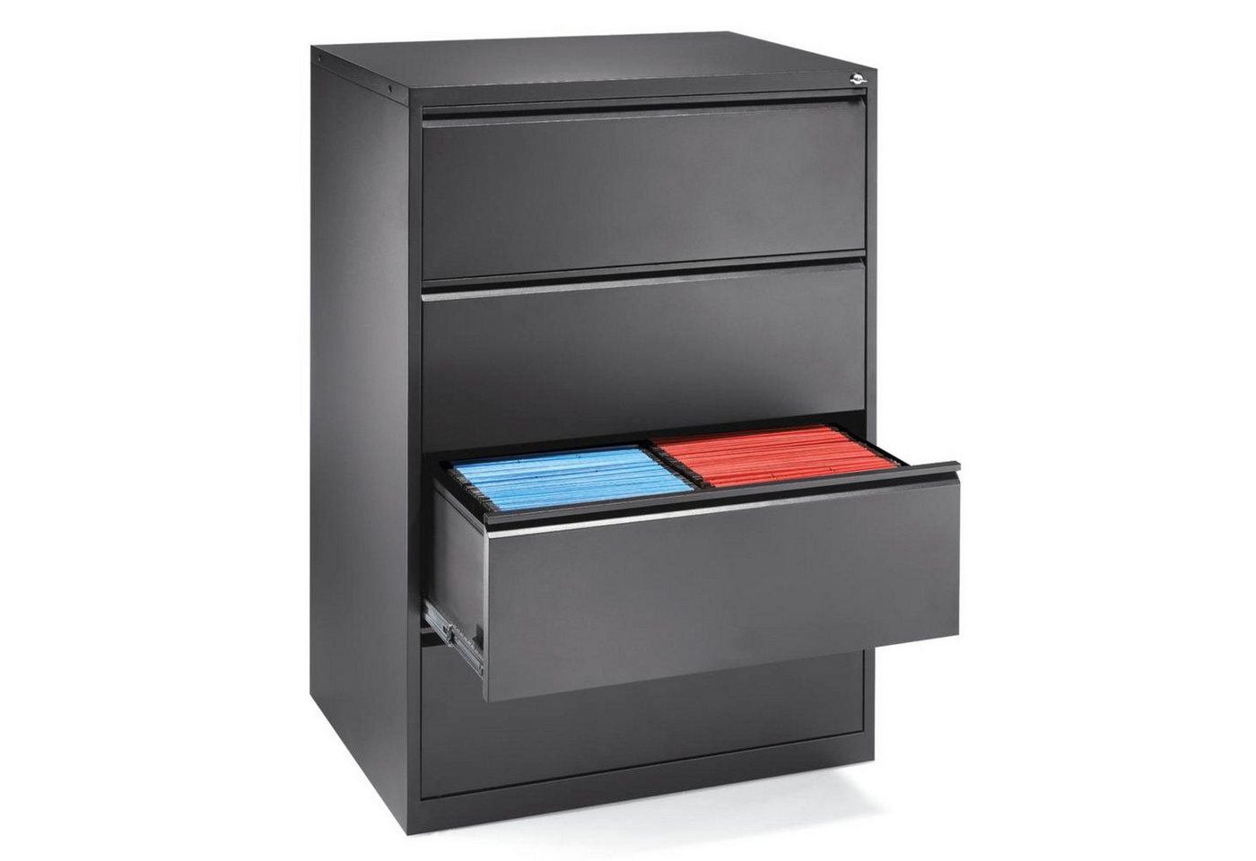 Soennecken Hängeschuhschrank Hängeregistraturschrank 2bahnig 840x1320x420mm 4 Schübe anthrazit Soennecken Hängeschuhschrank Hängeregistraturschrank 2bahnig 840x1320x420mm 4 Schübe anthrazit von Soennecken