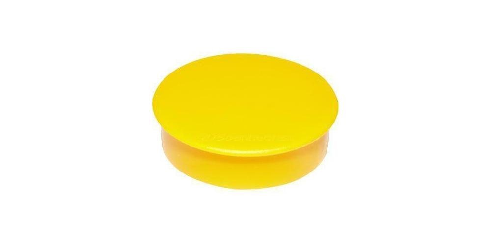 Soennecken Pinnwand Magnet 38mm 2,5kg gelb 10 St./Pack. 38mm 2,5kg gelb 10 St./Pack. von Soennecken