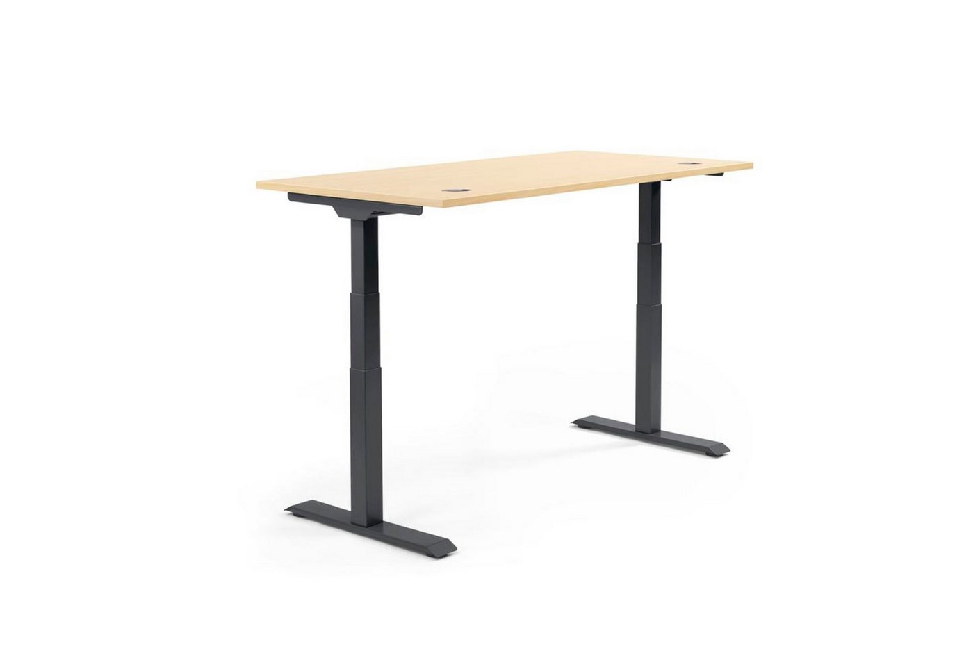 Soennecken Schreibtisch Schreibtisch 1800x605-1255x800mm Platte Ahorn Gestell schwarz Soennecken Schreibtisch Schreibtisch 1800x605-1255x800mm Platte Ahorn Gestell schwarz von Soennecken