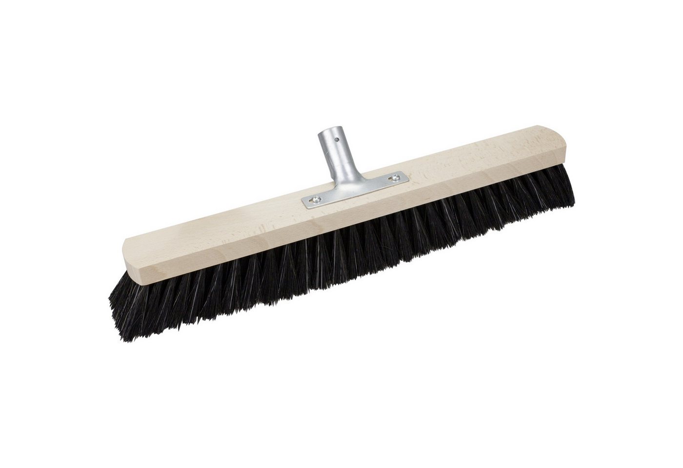 Soennecken Straßenbesen Saalbesen Haarmischung 50cm mit Metallstielhalter von Soennecken