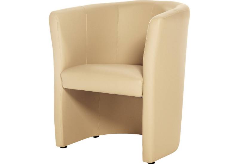 Soennecken Stuhl Sessel Kunstleder 690x770x630mm beige von Soennecken