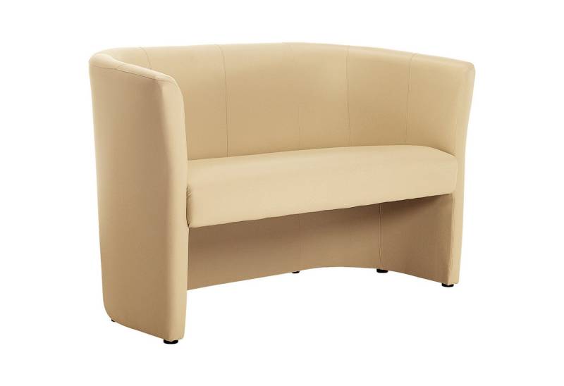Soennecken Stuhl Sofa Kunstleder 1.275x765x615mm beige von Soennecken