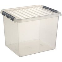 Sunware Aufbewahrungsbox Q-line H6162702 52l Deckel transparent von Sunware