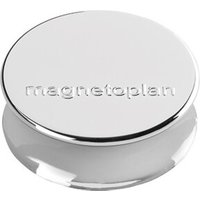 magnetoplan Magnet Ergo Large 1665032 34mm silber 10 St./Pack. von magnetoplan