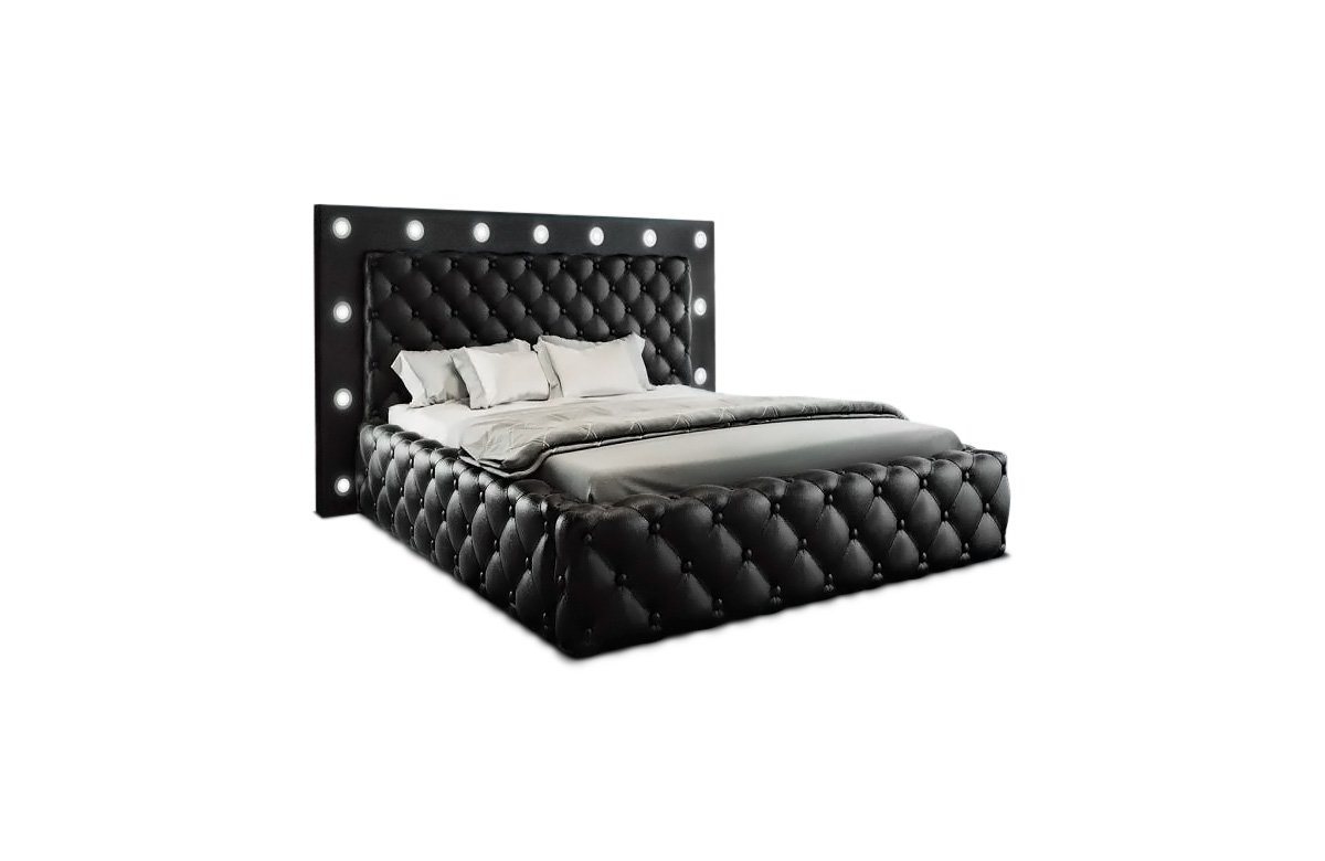 Sofa Dreams Boxspringbett Alessandria Bett Kunstleder Premium Komplettbett mit LED Beleuchtung, mit Topper Sofa Dreams Boxspringbett Alessandria Bett Kunstleder Premium Komplettbett mit LED Beleuchtung, mit Topper von Sofa Dreams