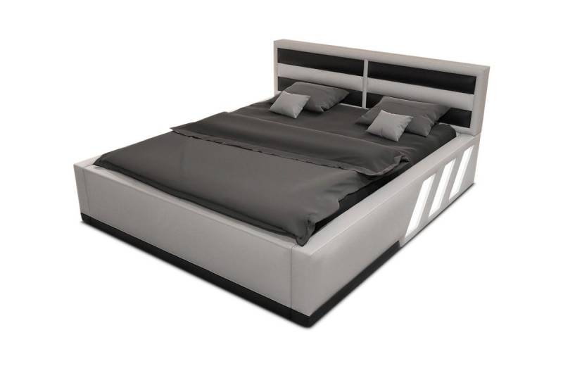 Sofa Dreams Boxspringbett Apollonia Bett Kunstleder Premium Komplettbett mit LED Beleuchtung, mit Matratze, mit Topper, mit LED Beleuchtung Sofa Dreams Boxspringbett Apollonia Bett Kunstleder Premium Komplettbett mit LED Beleuchtung, mit Matratze, mit Topper, mit LED Beleuchtung von Sofa Dreams
