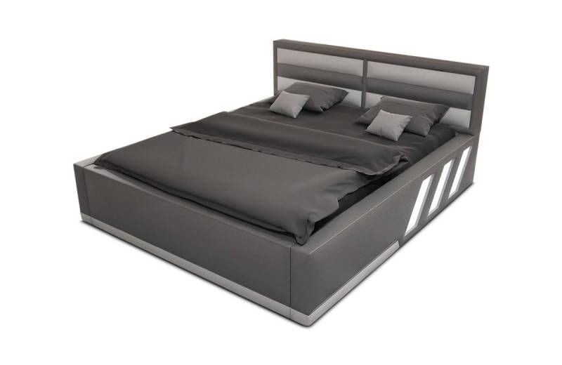 Sofa Dreams Boxspringbett Apollonia Bett Kunstleder Premium Komplettbett mit LED Beleuchtung, mit Matratze, mit Topper, mit LED Beleuchtung Sofa Dreams Boxspringbett Apollonia Bett Kunstleder Premium Komplettbett mit LED Beleuchtung, mit Matratze, mit Topper, mit LED Beleuchtung von Sofa Dreams