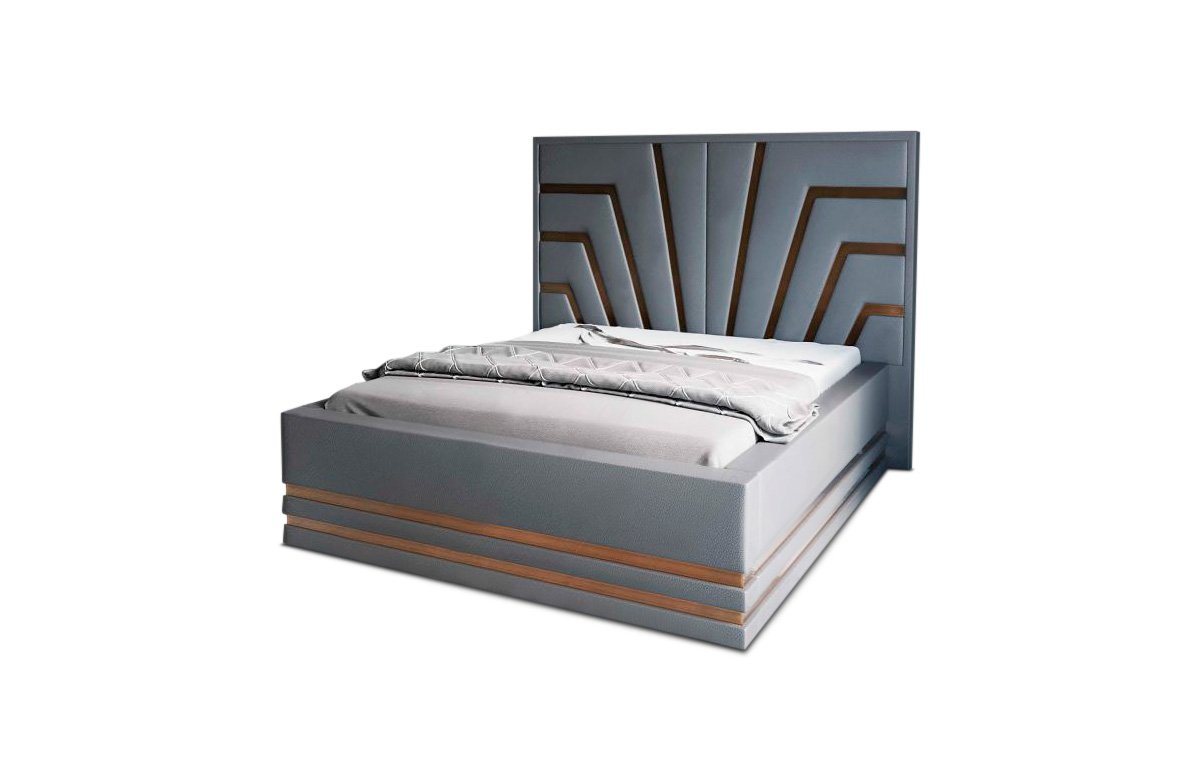 Sofa Dreams Boxspringbett Cecina (6 Teile), Kunstleder Bett modern, Matratze, Topper, mehrere Liegemaße verfügbar von Sofa Dreams