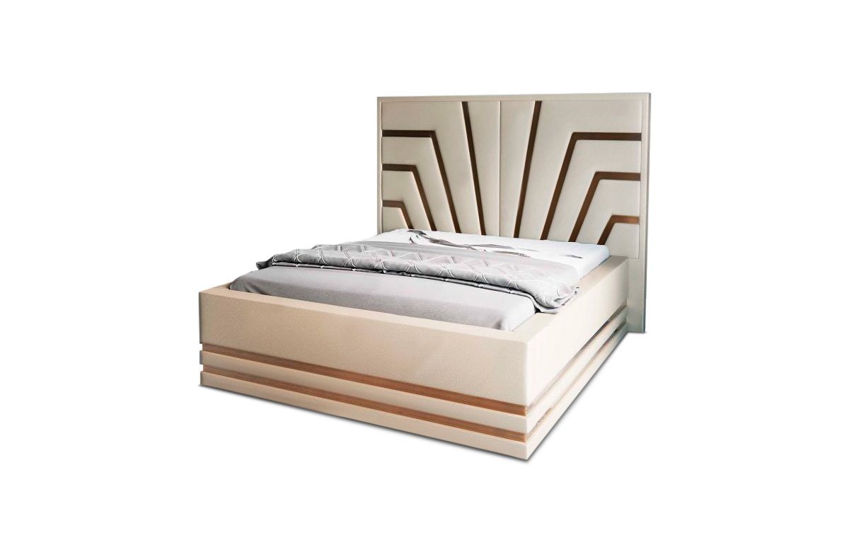 Sofa Dreams Boxspringbett Cecina (6 Teile), Kunstleder Bett modern, Matratze, Topper, mehrere Liegemaße verfügbar von Sofa Dreams