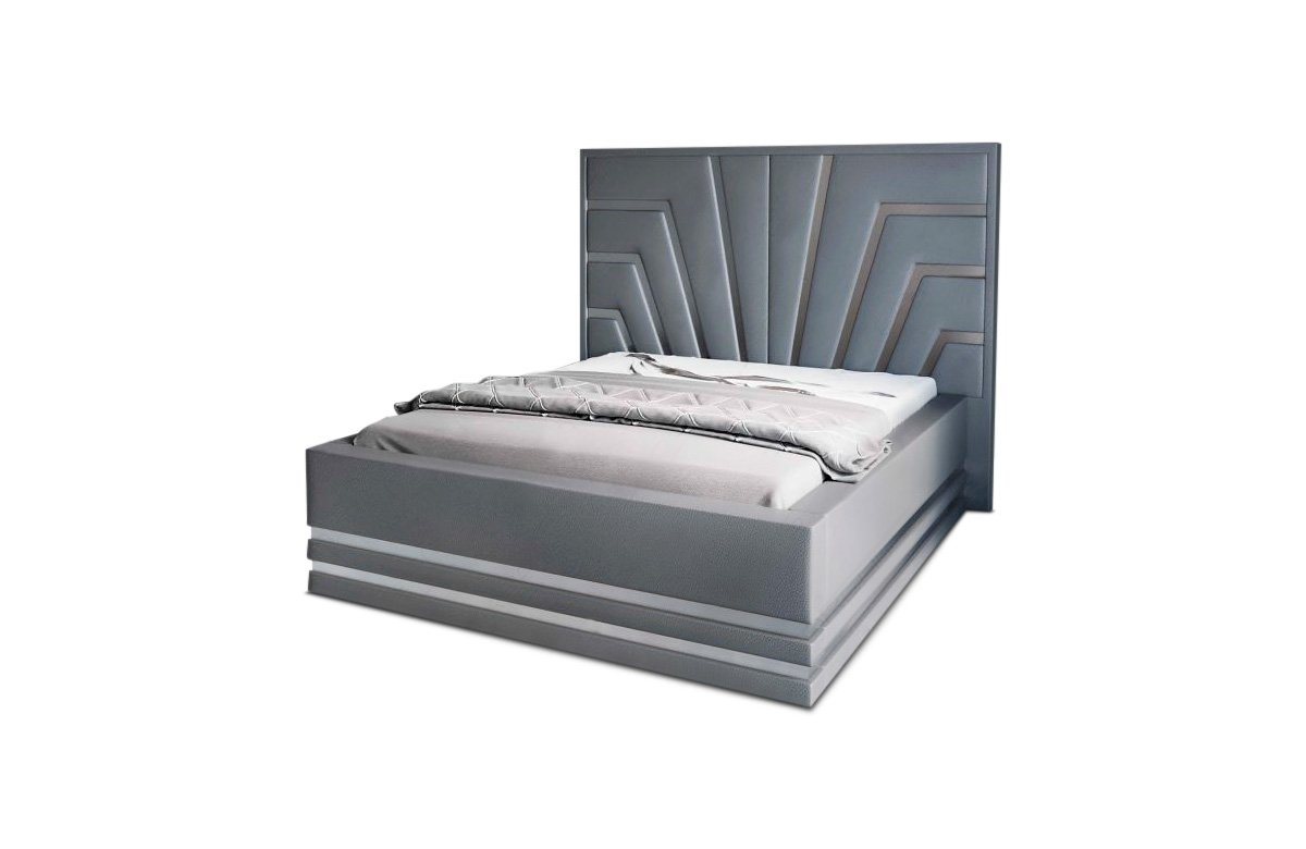 Sofa Dreams Boxspringbett Cecina (6 Teile), Kunstleder Bett modern, Matratze, Topper, mehrere Liegemaße verfügbar von Sofa Dreams