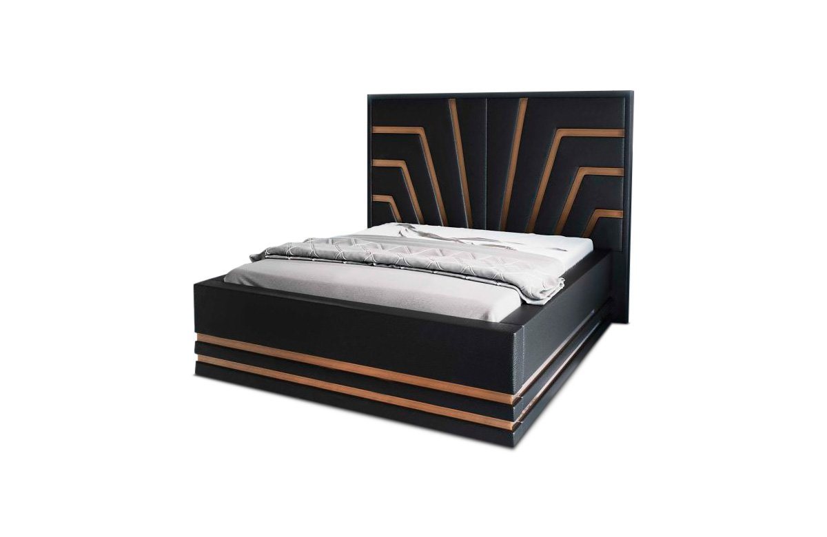 Sofa Dreams Boxspringbett Cecina (6 Teile), Kunstleder Bett modern, Matratze, Topper, mehrere Liegemaße verfügbar von Sofa Dreams