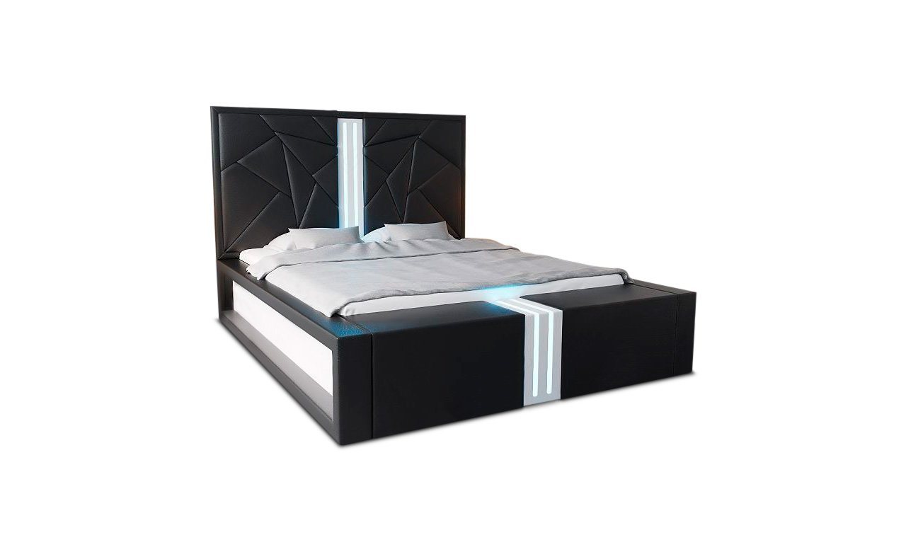 Sofa Dreams Boxspringbett Imperia Bett Kunstleder Premium Komplettbett mit LED Beleuchtung Sofa Dreams Boxspringbett Imperia Bett Kunstleder Premium Komplettbett mit LED Beleuchtung von Sofa Dreams