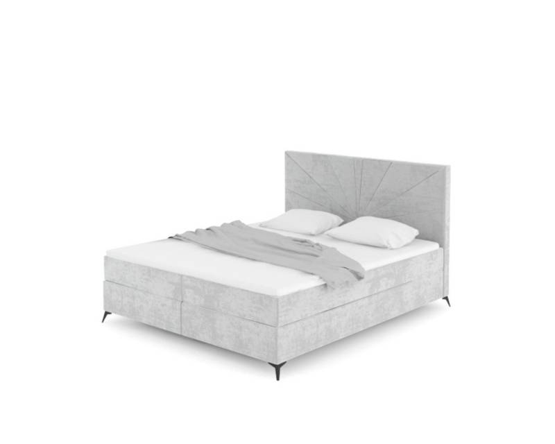 Sofa Dreams Boxspringbett Jarama (Designerbett - Bett, inklusive Topper und Matratze), mit Bettkasten, viele Stoffe und Farben, alle Größen von Sofa Dreams