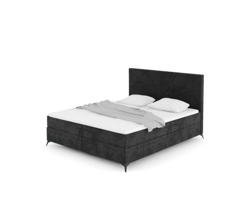 Sofa Dreams Boxspringbett Jarama (Designerbett - Bett, inklusive Topper und Matratze), mit Bettkasten, viele Stoffe und Farben, alle Größen von Sofa Dreams