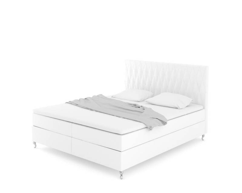 Sofa Dreams Boxspringbett Vanaveral (Designerbett Bett, inklusive Topper und Matratze), mit Bettkasten, viele Stoffe und Farben, alle Größen von Sofa Dreams