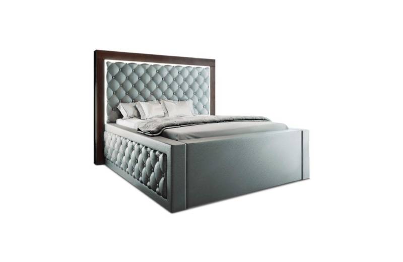 Sofa Dreams Boxspringbett Varese Bett Kunstleder Premium Komplettbett mit LED Beleuchtung, mit Topper Sofa Dreams Boxspringbett Varese Bett Kunstleder Premium Komplettbett mit LED Beleuchtung, mit Topper von Sofa Dreams