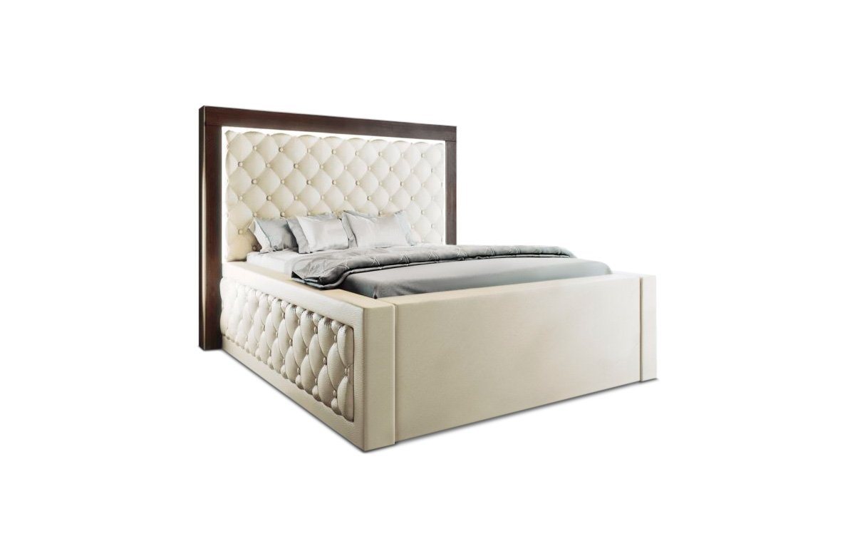 Sofa Dreams Boxspringbett Varese Bett Kunstleder Premium Komplettbett mit LED Beleuchtung, mit Topper Sofa Dreams Boxspringbett Varese Bett Kunstleder Premium Komplettbett mit LED Beleuchtung, mit Topper von Sofa Dreams