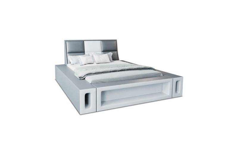 Sofa Dreams Boxspringbett Venosa Bett Kunstleder Premium Komplettbett mit LED Beleuchtung, Mit Topper, mit Matratze, mit LED Beleuchtung von Sofa Dreams