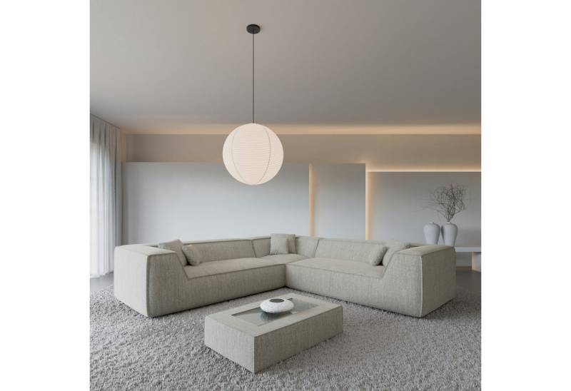 Sofa Dreams Ecksofa Monterola L Form Stoff, 4-Sitzer, Polsterbezug, Lounge, Strukturstoff Bezug in Hellgrau Sofa Dreams Ecksofa Monterola L Form Stoff, 4-Sitzer, Polsterbezug, Lounge, Strukturstoff Bezug in Hellgrau von Sofa Dreams