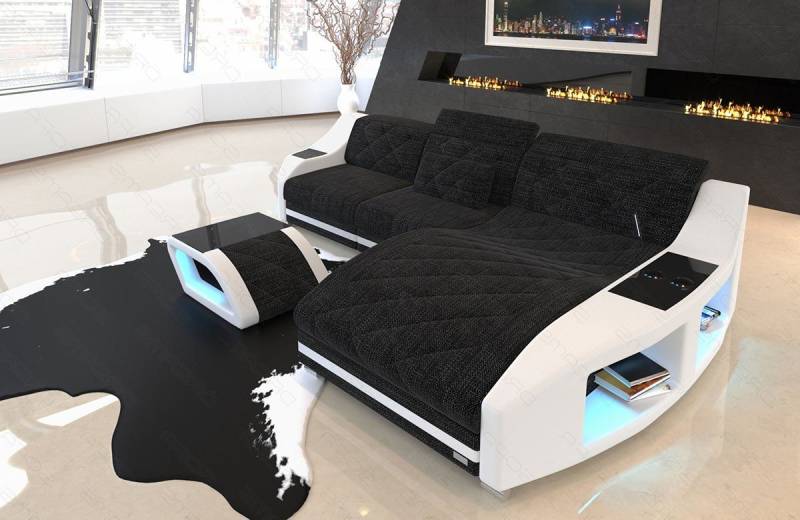 Sofa Dreams Ecksofa Polster Couch Design Stoffsofa Swing L Form H Strukturstoff Stoffsofa, Stoffcouch wahlweise mit Bettfunktion Sofa Dreams Ecksofa Polster Couch Design Stoffsofa Swing L Form H Strukturstoff Stoffsofa, Stoffcouch wahlweise mit Bettfunktion von Sofa Dreams