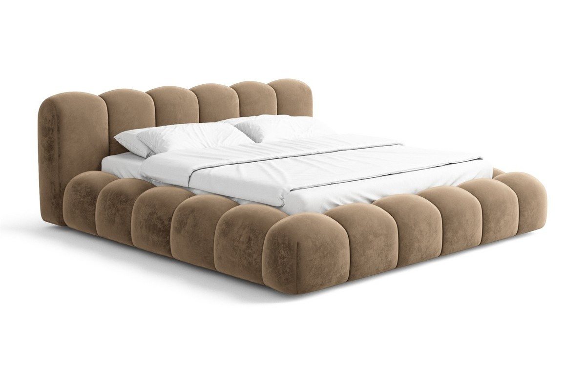 Sofa Dreams Polsterbett Komplettbett Coruna (Modern), Designerbett von Sofa Dreams
