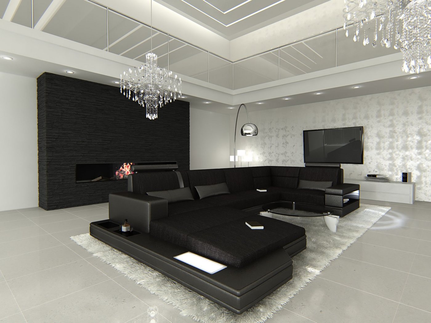 Sofa Dreams Wohnlandschaft Polster Stoffsofa Couch Messana U Form Stoff Sofa Sofa Dreams Wohnlandschaft Polster Stoffsofa Couch Messana U Form Stoff Sofa von Sofa Dreams