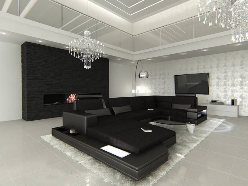 Sofa Dreams Wohnlandschaft Polster Stoffsofa Couch Messana U Form Stoff Sofa von Sofa Dreams