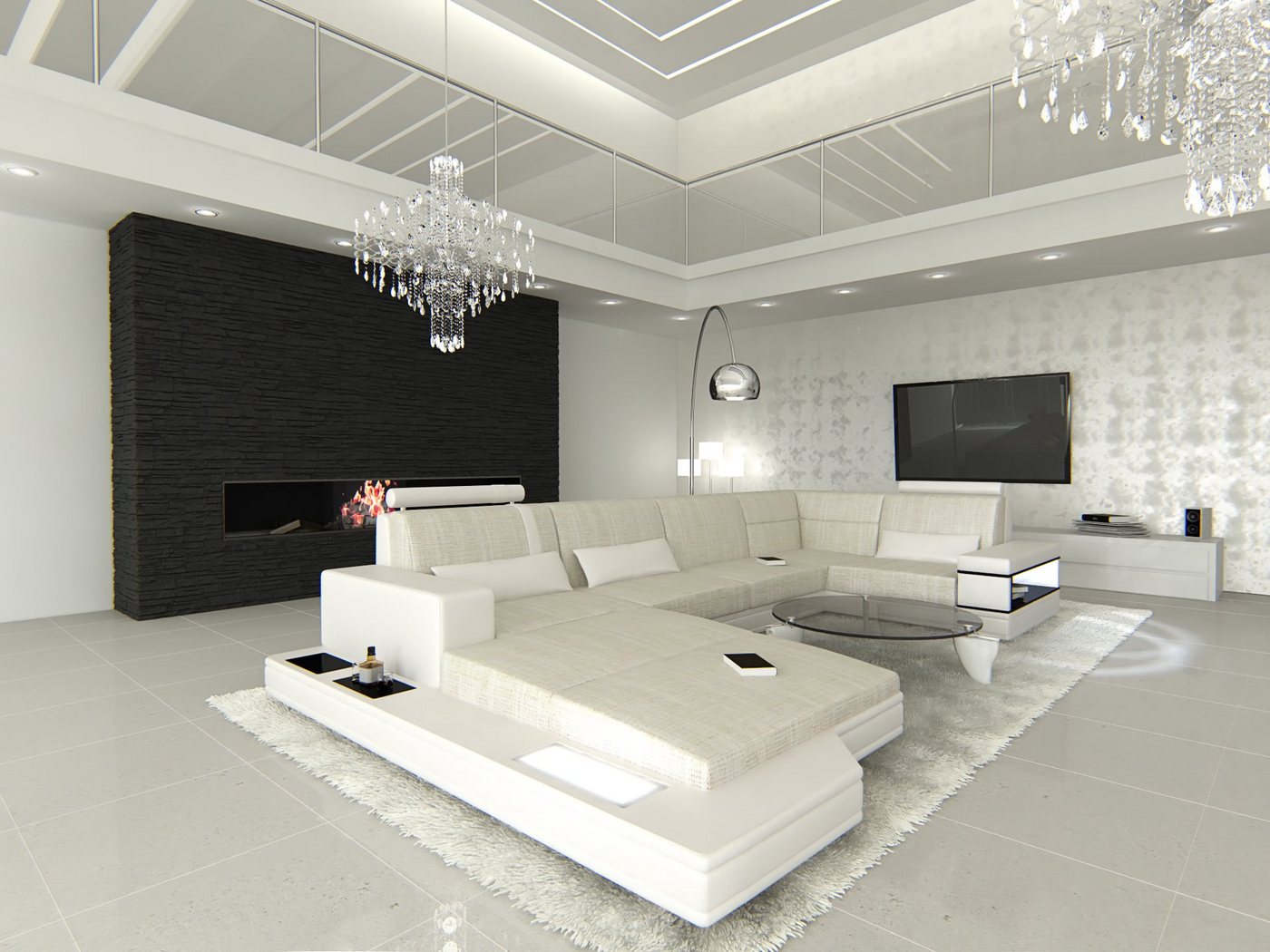 Sofa Dreams Wohnlandschaft Polster Stoffsofa Couch Messana U Form Stoff Sofa Sofa Dreams Wohnlandschaft Polster Stoffsofa Couch Messana U Form Stoff Sofa von Sofa Dreams