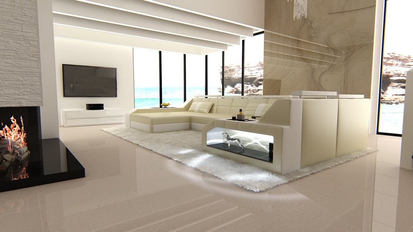 Sofa Dreams Wohnlandschaft Sofa Leder Ledercouch Arezzo U Form Ledersofa Sofa Dreams Wohnlandschaft Sofa Leder Ledercouch Arezzo U Form Ledersofa von Sofa Dreams