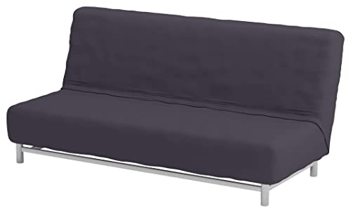 Sofa Pro Der schwere Baumwoll-Bettbezug von Beddinge Lovas ist kompatibel mit IKEA Beddinge Sleeper, EIN hochwertiger Futon-Schonbezug Ersatz (Baumwolle dunkelgrau) von Sofa Pro