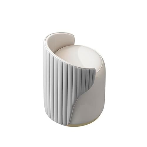 SofaHills Moderner Schminkhocker - Gepolsterter schminktisch Stuhl - Makeup Chair für Dressingbereich & Wohnzimmer a4 Rotating Type von SofaHills