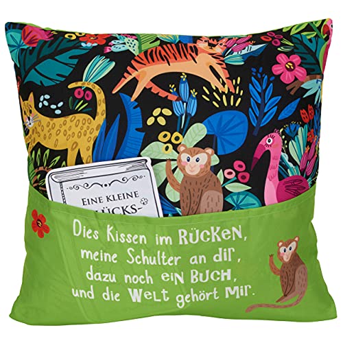 Sofahelden 9031 Lesekissen, Polyester, Elastan, Bunt, OneSize von Sofahelden