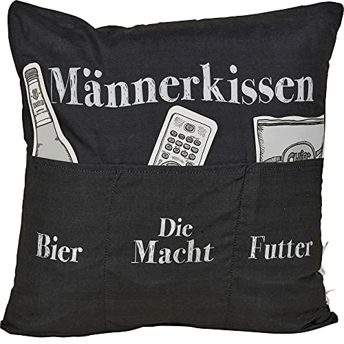 Sofahelden Kissen m.Taschen Männerkissen 8801 Bunt OneSize von Sofahelden