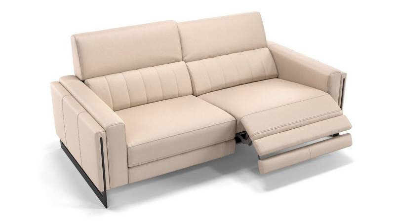 Sofanella 2-Sitzer Leder MARA, Relaxsofa, Designsofa, Designer Couch, Italienisches Sofa, 2er Sofa von Sofanella