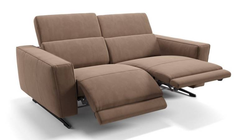 Sofanella 2-Sitzer Stoff ALESSO, Relaxsofa, Designsofa, Designer Couch, Italienisches Sofa, 2er Sofa von Sofanella