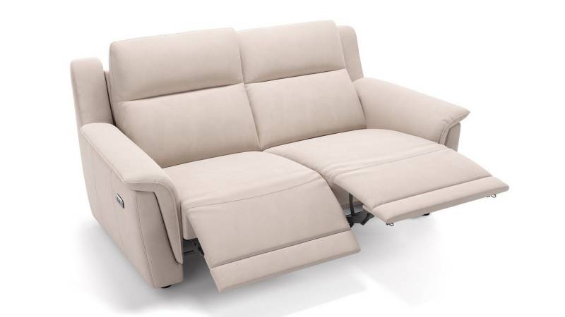 Sofanella 2-Sitzer Stoff MALITO, Relaxsofa, Designsofa, Designer Couch, Italienisches Sofa, 2er Sofa von Sofanella