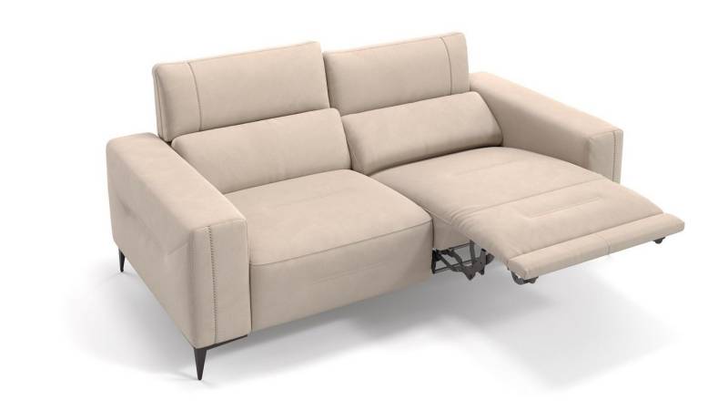 Sofanella 2-Sitzer Stoff TERAMO, Relaxsofa, Designsofa, Designer Couch, Italienisches Sofa, 2er Sofa von Sofanella