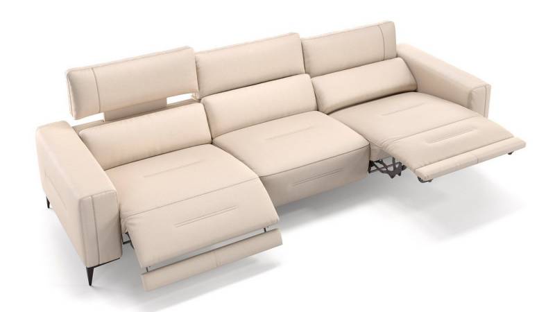 Sofanella 3-Sitzer Leder TERAMO, Relaxcouch, Designersofa, Designer Sofa, 3er Couch, Sofagarnitur Sofanella 3-Sitzer Leder TERAMO, Relaxcouch, Designersofa, Designer Sofa, 3er Couch, Sofagarnitur von Sofanella