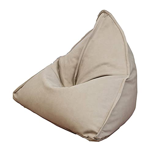 Sofdicht Outdoorer Wasserdicht Sitzsack Bezug (ohne Füllung), Wechselbezug für birnenförmigen Sitzsack mit Reißverschluss Perfekte Passform für Country Interiors,Beige,XXL von Sofdicht
