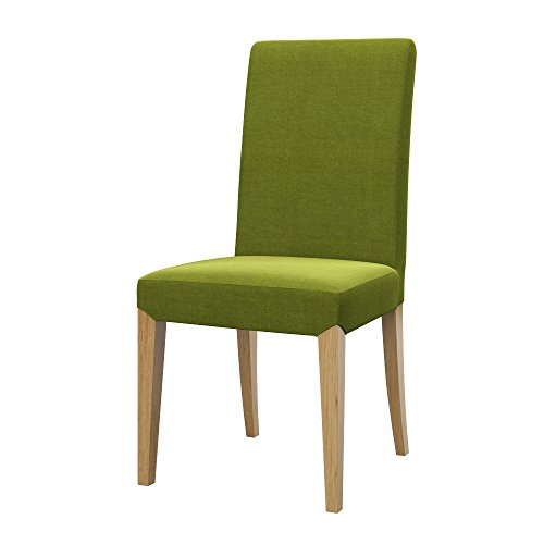 Soferia Stuhlhusse Kompatibel Mit HENRIKSDAL Stuhl Stuhlbezug Stuhl Cover Kratzfest Hydrophobie Allergenfrei Elegance Grün von Soferia
