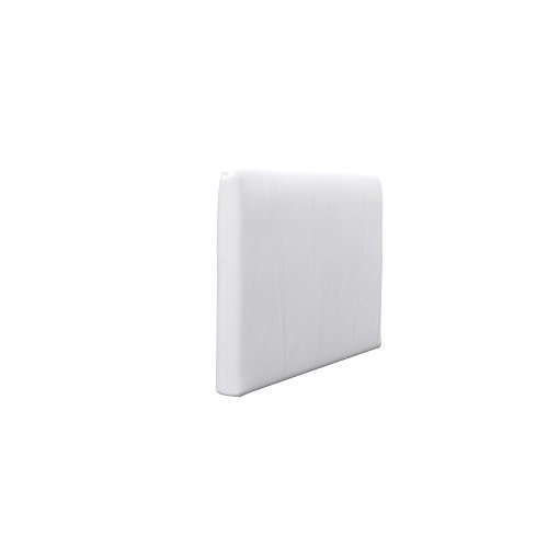 Soferia Sofabezug Kompatibel Mit Söderhamn Rückenlehne Bezug Sofaüberzug Sofaüberwurf Sofaschoner Cover Kunstleder Lederoptik Wasserabweisend Pflegeleicht Antiallergisch Eco Leather Weiß von Soferia