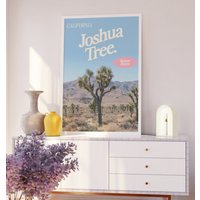 Joshua Tree Poster Print, Kalifornien Wandkunst, Trendige Kunst, Moderne Drucke, A2, A3, A4, Wanddeko von SofestoreShop