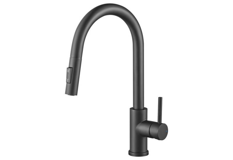 Sofetiy max Küchenarmatur 360° Spültisch Küche Wasserhahn mit Ausziehbar Brause Mischbatterie Hochdruck Spültischarmatur für Küche von Sofetiy max