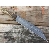 Personalisierte Benutzerdefinierte Handgefertigt | Damaststahl Jäger Wikinger Mittelalter Sax 008 Überleben Bowiemesser Geburtstagsgeschenk Personalisierte Benutzerdefinierte Handgefertigt | Damaststahl Jäger Wikinger Mittelalter Sax 008 Überleben Bowiemesser Geburtstagsgeschenk von SofiCollectibles