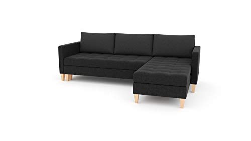 Sofini Ecksofa Oslo mit Schlaffunktion! Best Ecksofa! Couch mit Bettkästen! (Lux 23 Rechts) von Sofini