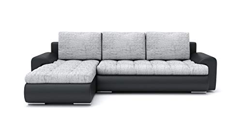 Sofini Ecksofa Tokio VI mit Schlaffunktion! Best Ecksofa! Wohnlandschaft mit Bettkasten! (Lawa 9+ Soft 11 Links) von Sofini